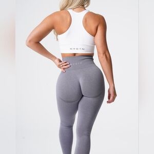 NVGTN High-Waist Sculpting Leggings in Heather Gray